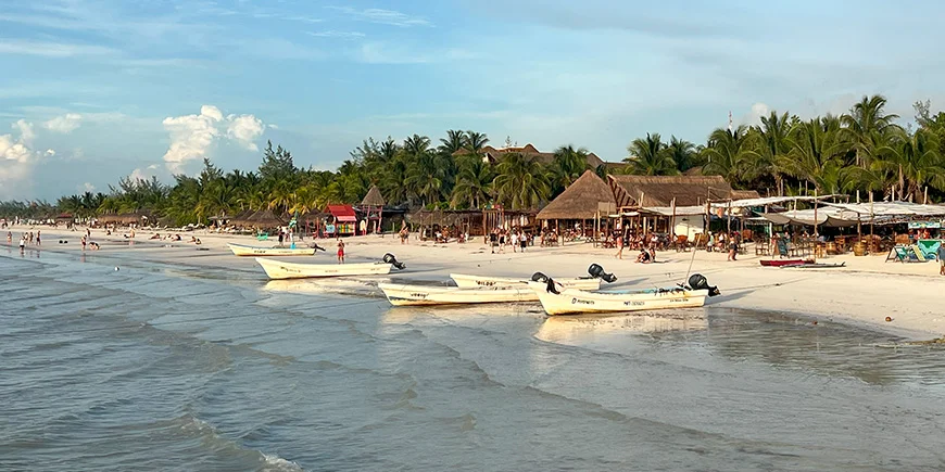 Isla Holboxs vakre strand
