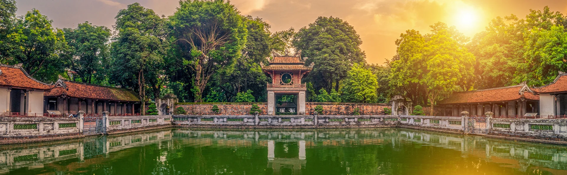 Literaturens tempel i Hanoi, Vietnam