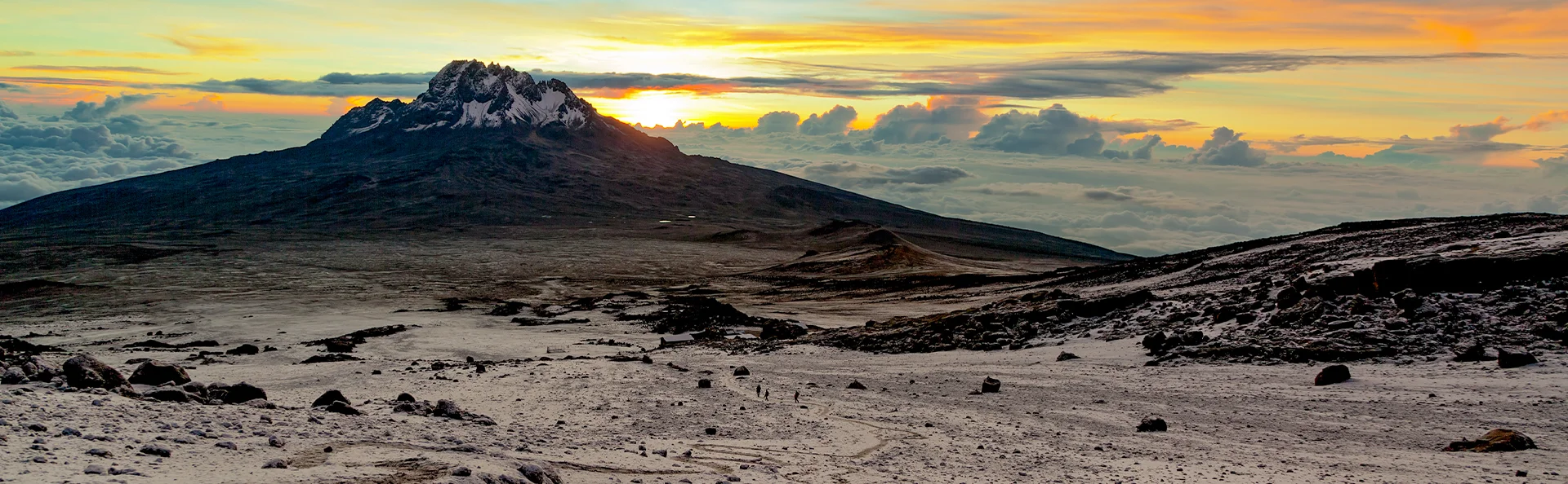 et fjell på Shira-ruten