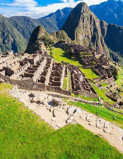Vakker utsikt over Machu Picchu